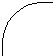 rounded corner
